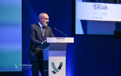 Prime Minister of Armenia Nikol Pashinyan delivered opening remarks at the official segment of the “Yerevan Dialogue” international forum