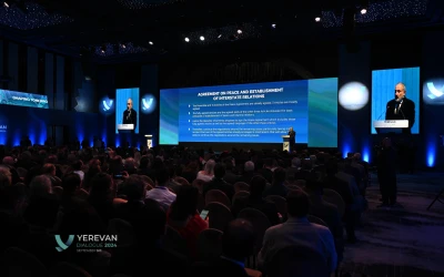 Prime Minister of Armenia Nikol Pashinyan delivered opening remarks at the official segment of the “Yerevan Dialogue” international forum