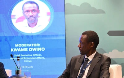 Deputy Foreign Minister Mnatsakan Safaryan participated in a panel discussion of the “Yerevan Dialogue”